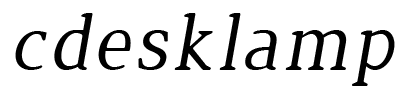 cdesklamp